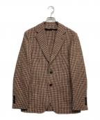 TOMORROW LANDトゥモローランド）の古着「テーラードジャケット」｜ブラウン