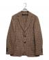 TOMORROW LAND（トゥモローランド）の古着「テーラードジャケット」｜ブラウン