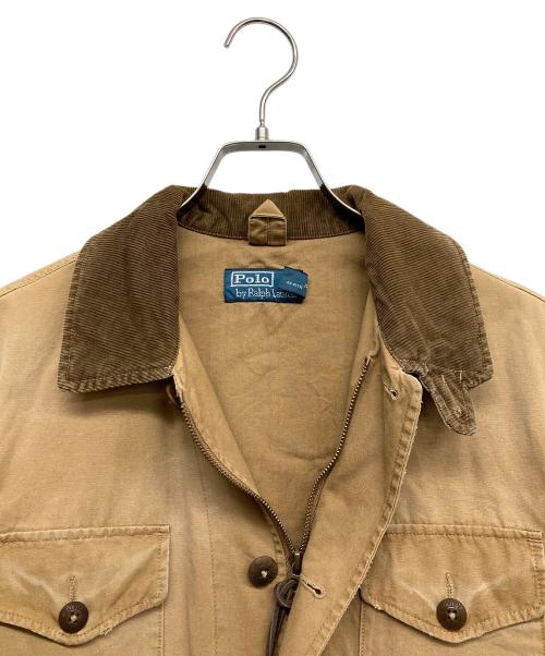 POLO RALPH LAUREN（ポロ・ラルフローレン）POLO RALPH LAUREN (ポロ・ラルフローレン) コットンジャケット ブラウン サイズ:Sの古着・服飾アイテム
