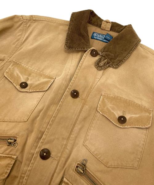 POLO RALPH LAUREN（ポロ・ラルフローレン）POLO RALPH LAUREN (ポロ・ラルフローレン) コットンジャケット ブラウン サイズ:Sの古着・服飾アイテム