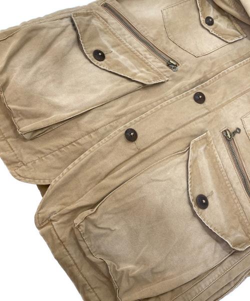 POLO RALPH LAUREN（ポロ・ラルフローレン）POLO RALPH LAUREN (ポロ・ラルフローレン) コットンジャケット ブラウン サイズ:Sの古着・服飾アイテム