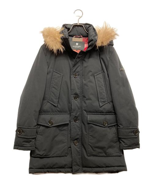 BLACK LABEL CRESTBRIDGE（ブラックレーベル クレストブリッジ）BLACK LABEL CRESTBRIDGE (ブラックレーベル クレストブリッジ) ダウンジャケット ブラック サイズ:Mの古着・服飾アイテム