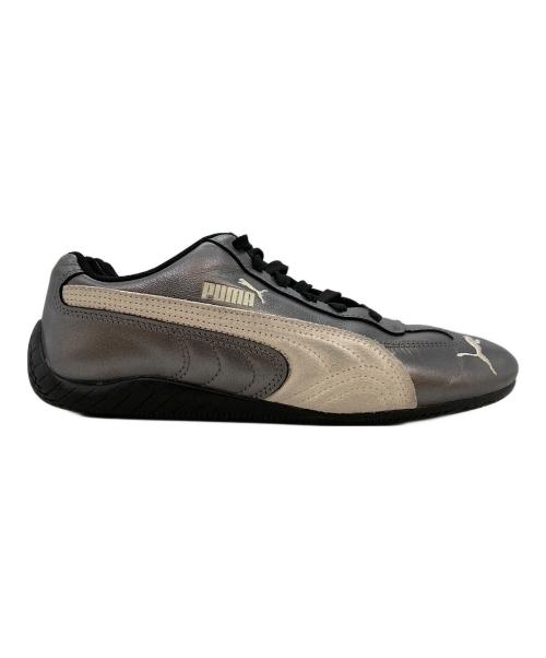 PUMA（プーマ）PUMA (プーマ) スピードキャット メタリックローカットスニーカー パープル サイズ:24.5の古着・服飾アイテム