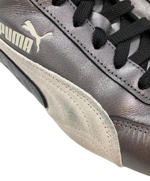 PUMA（プーマ）PUMA (プーマ) スピードキャット メタリックローカットスニーカー パープル サイズ:24.5の古着・服飾アイテム