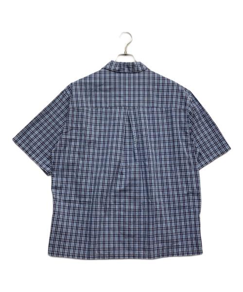 BEAUTY&YOUTH（ビューティーアンドユース）BEAUTY&YOUTH (ビューティーアンドユース) 半袖シャツ ブルー サイズ:Ｌの古着・服飾アイテム