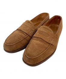 JOHN LOBB（ジョンロブ）の古着「LOPEZスウェードローファー」｜ブラウン
