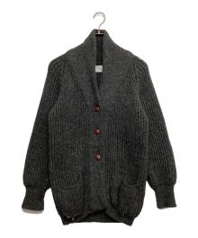 James Charlotte（ジェームスシャルロット）の古着「ショールカラーカーディガン」｜ブラック