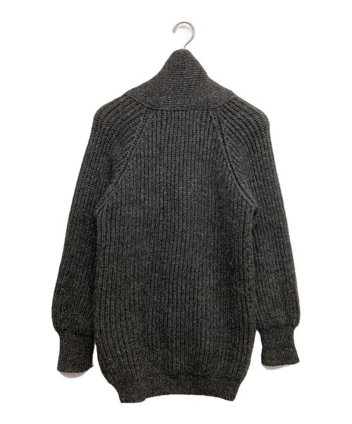 James Charlotte（ジェームスシャルロット）James Charlotte (ジェームスシャルロット) ショールカラーカーディガン ブラック サイズ:34の古着・服飾アイテム