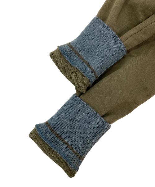 LOEWE（ロエベ）LOEWE (ロエベ) アナグラムロゴパーカー オリーブ サイズ:Lの古着・服飾アイテム