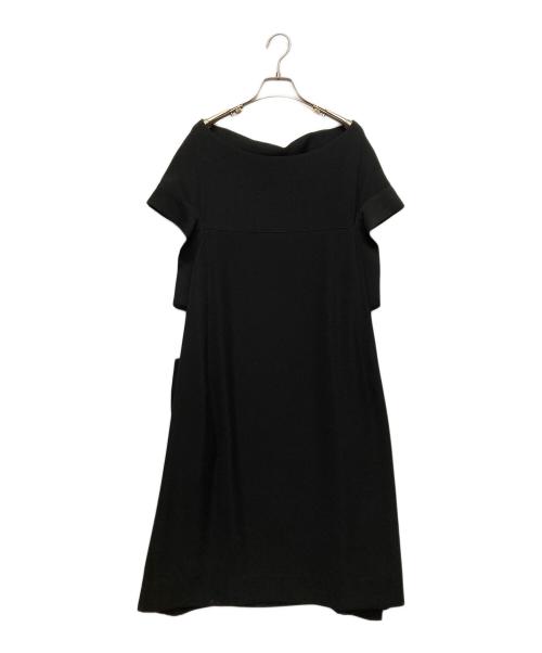 LIMI feu（リミフゥ）LIMI feu (リミフゥ) ダブルサテンバレルOP ブラック サイズ:-の古着・服飾アイテム
