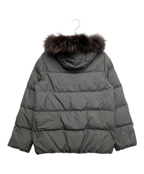 nano・universe（ナノ・ユニバース）nano・universe (ナノ・ユニバース) ダウンジャケット グレー サイズ:36の古着・服飾アイテム