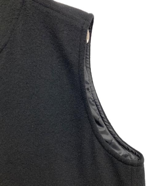 ONE FIFTH（ワンフィフス）ONE Fifth (ワンフィフス) BOB W Zip Wool Vest ブラック サイズ:3の古着・服飾アイテム