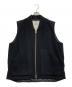 ONE Fifth（ワンフィフス）の古着「BOB W Zip Wool Vest」｜ブラック