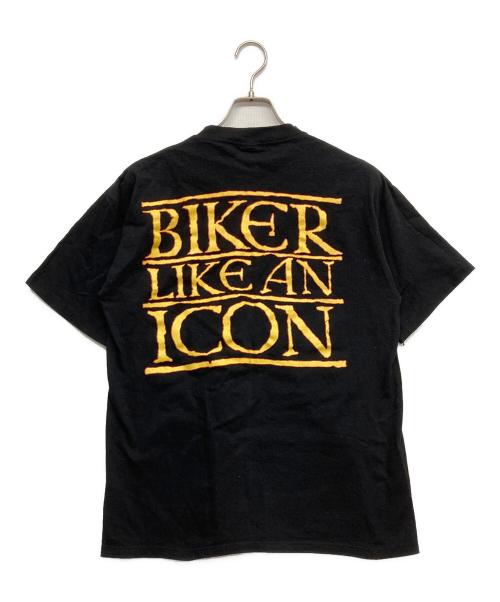 BROCKUM（ブロッカム）BROCKUM (ブロッカム) バンドプリントTシャツ ブラック サイズ:Lの古着・服飾アイテム