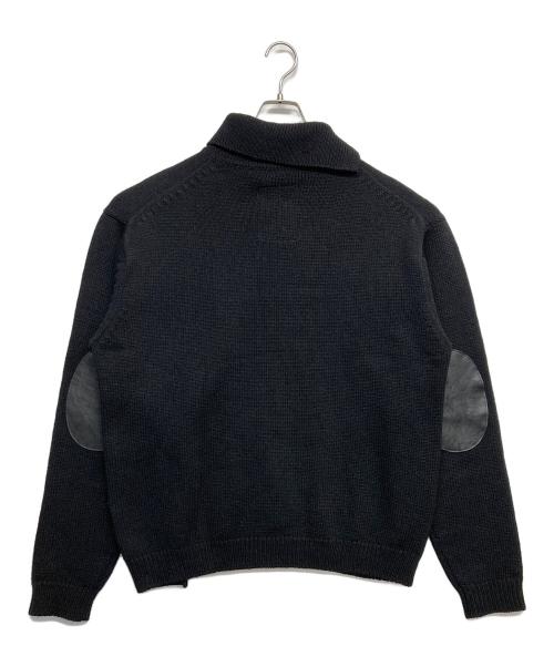 SOSHIOTSUKI（ソウシ オオツキ）SOSHIOTSUKI (ソウシ オオツキ) SWORD SLIT KNIT ブラック サイズ:Fの古着・服飾アイテム