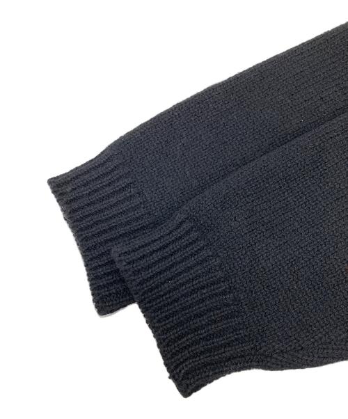 SOSHIOTSUKI（ソウシ オオツキ）SOSHIOTSUKI (ソウシ オオツキ) SWORD SLIT KNIT ブラック サイズ:Fの古着・服飾アイテム