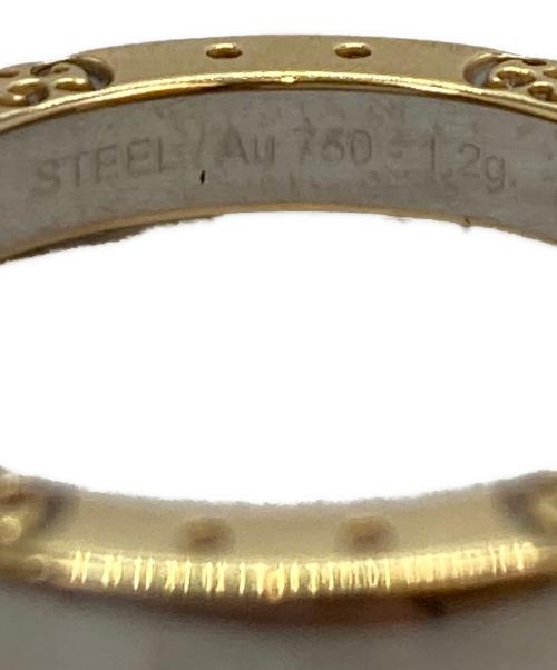 GUCCI（グッチ）GUCCI (グッチ) アイコンリング シルバー×ゴールド サイズ:11.5号の古着・服飾アイテム