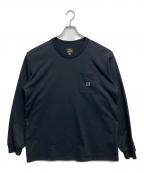 Needlesニードルズ）の古着「Crew Neck Tee Poly Jersey」｜ブラック