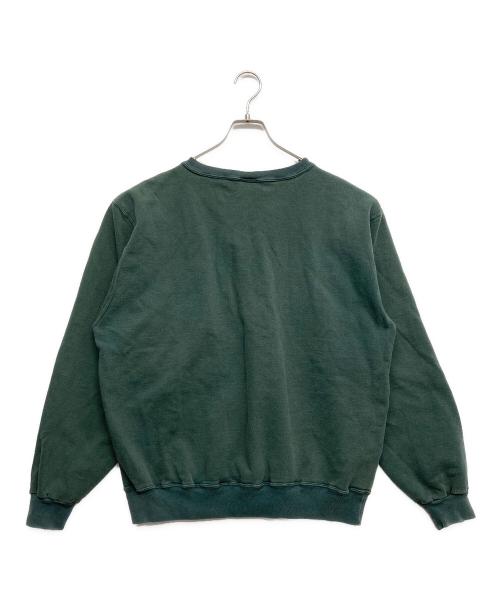 Champion（チャンピオン）Champion (チャンピオン) 2段刺繍プリント グリーン サイズ:XLの古着・服飾アイテム