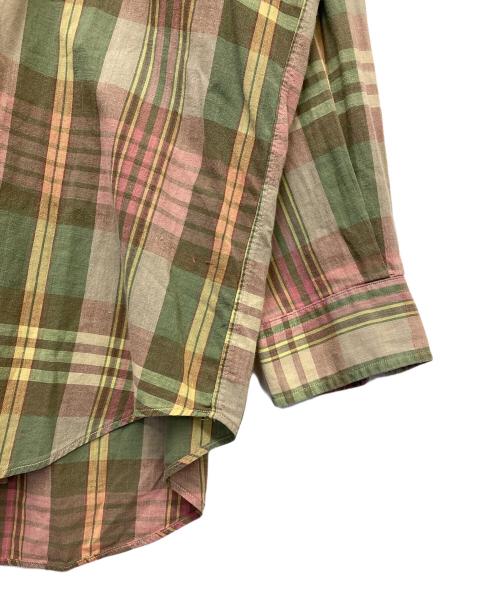RALPH LAUREN（ラルフローレン）RALPH LAUREN (ラルフローレン) チェックシャツ グリーン サイズ:Mの古着・服飾アイテム