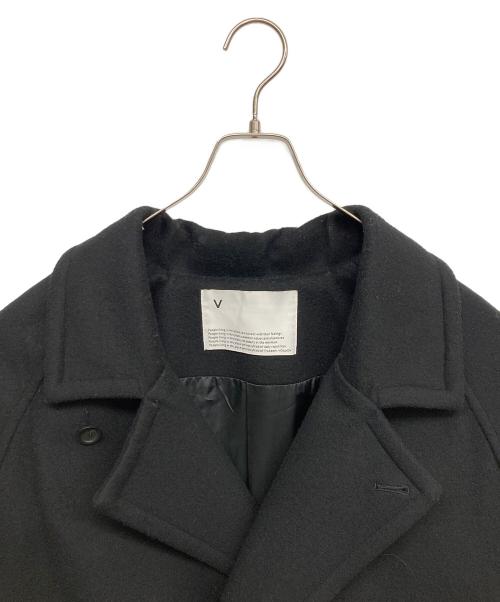 VOAAOV（ヴォアーブ）VOAAOV (ヴォアーブ) ウールコート ブラックの古着・服飾アイテム