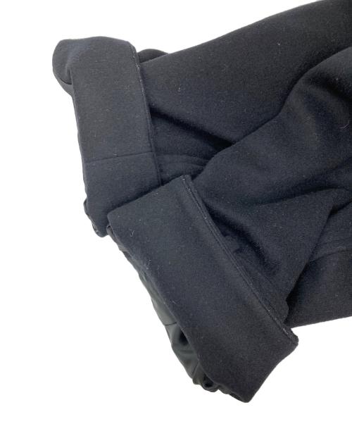 VOAAOV（ヴォアーブ）VOAAOV (ヴォアーブ) ウールコート ブラックの古着・服飾アイテム