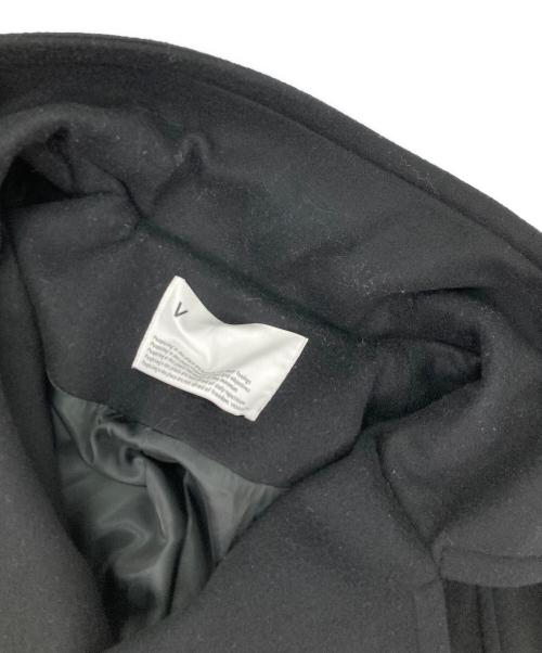 VOAAOV（ヴォアーブ）VOAAOV (ヴォアーブ) ウールコート ブラックの古着・服飾アイテム