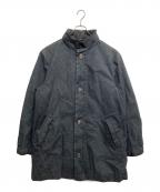 Salvatore Ferragamoサルヴァトーレ フェラガモ）の古着「ガンチーニステンカラーコート」｜ブラック