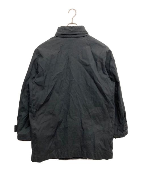 Salvatore Ferragamo（サルヴァトーレ フェラガモ）Salvatore Ferragamo (サルヴァトーレ フェラガモ) ガンチーニステンカラーコート ブラック サイズ:無しの古着・服飾アイテム