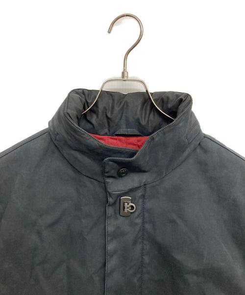 Salvatore Ferragamo（サルヴァトーレ フェラガモ）Salvatore Ferragamo (サルヴァトーレ フェラガモ) ガンチーニステンカラーコート ブラック サイズ:無しの古着・服飾アイテム