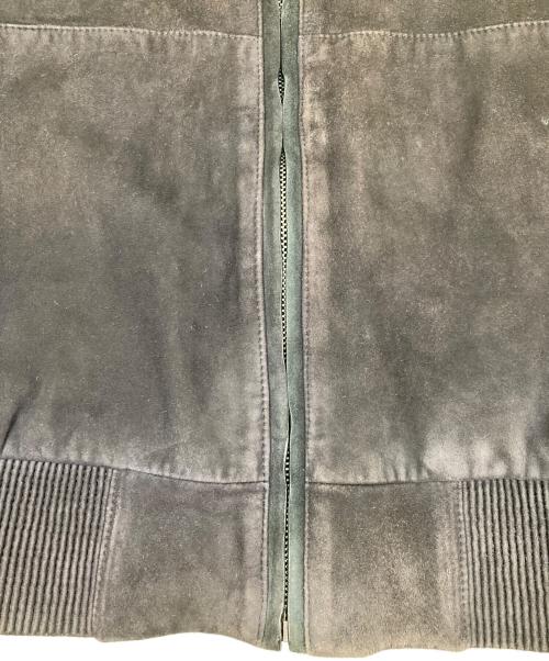 RALPH LAUREN（ラルフローレン）RALPH LAUREN (ラルフローレン) ソフトレザーパーカ ブラック サイズ:XSの古着・服飾アイテム