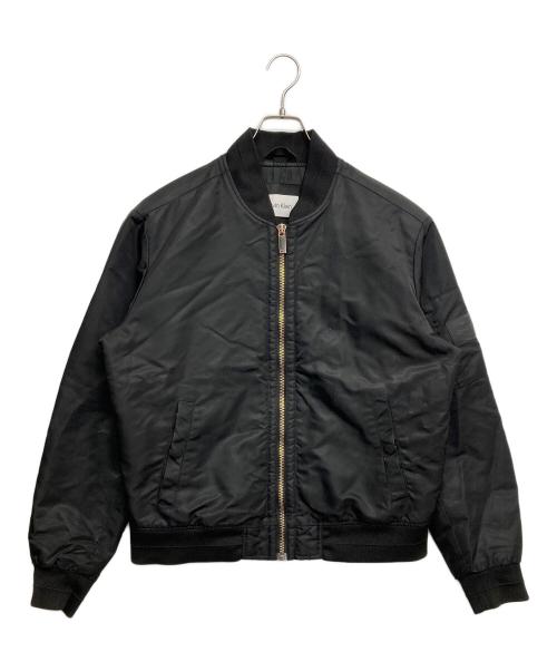 Calvin Klein（カルバンクライン）Calvin Klein (カルバンクライン) 中綿ブルゾン ブラック サイズ:Mの古着・服飾アイテム