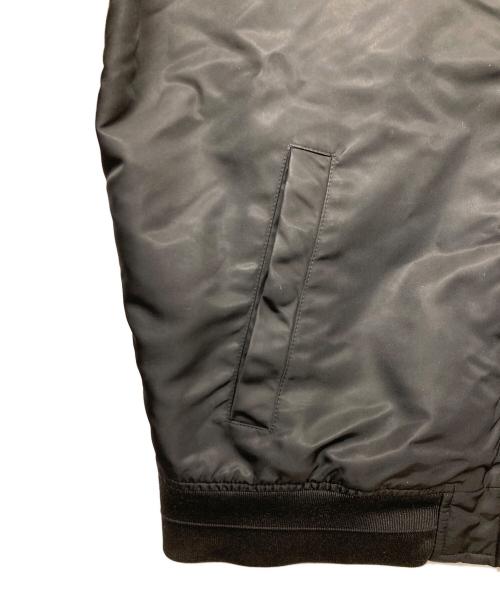 Calvin Klein（カルバンクライン）Calvin Klein (カルバンクライン) 中綿ブルゾン ブラック サイズ:Mの古着・服飾アイテム