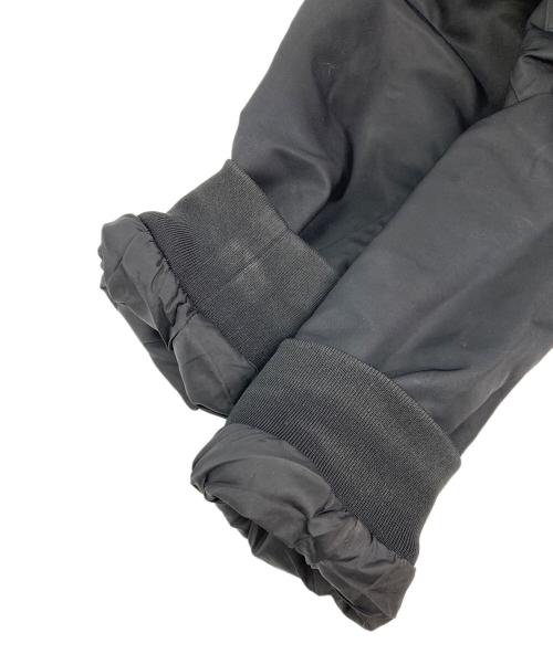 Calvin Klein（カルバンクライン）Calvin Klein (カルバンクライン) 中綿ブルゾン ブラック サイズ:Mの古着・服飾アイテム