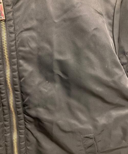 Calvin Klein（カルバンクライン）Calvin Klein (カルバンクライン) 中綿ブルゾン ブラック サイズ:Mの古着・服飾アイテム