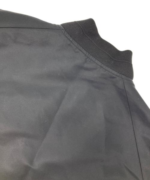 Calvin Klein（カルバンクライン）Calvin Klein (カルバンクライン) 中綿ブルゾン ブラック サイズ:Mの古着・服飾アイテム