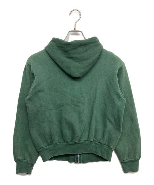 古着（フルギ）古着 (フルギ) 裏サーマルジップパーカー グリーン サイズ:無しの古着・服飾アイテム