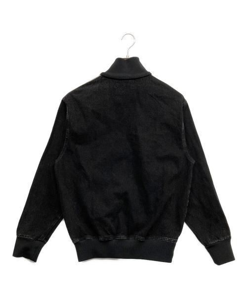 adidas（アディダス）adidas (アディダス) アディカラーデニムファイヤーバードトラックトップ ブラック サイズ:Lの古着・服飾アイテム