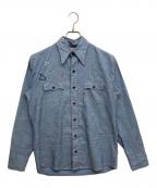 LEVI'Sリーバイス）の古着「シャンブレーシャツ」｜インディゴ