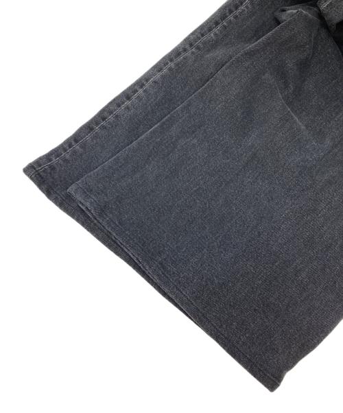 theory（セオリー）theory (セオリー) New ST Denim Bk Wide HW Pant D GH ブラック サイズ:25の古着・服飾アイテム