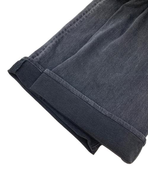 theory（セオリー）theory (セオリー) New ST Denim Bk Wide HW Pant D GH ブラック サイズ:25の古着・服飾アイテム