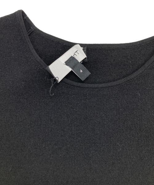 theory（セオリー）theory (セオリー) Wooster Crepe Knit SLVLESS Shift DR ブラック サイズ:Sの古着・服飾アイテム