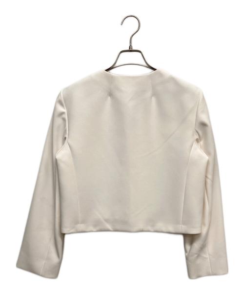 theory（セオリー）theory (セオリー) TAILOR CREPE/CL TILOR JKT ホワイト サイズ:2の古着・服飾アイテム