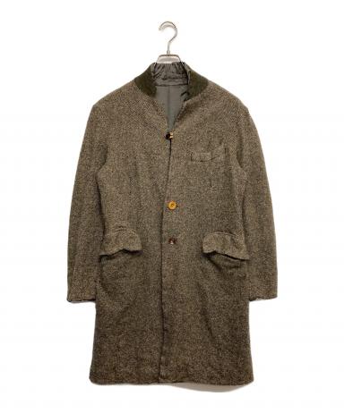 中古・古着通販】KOLOR (カラー) スタンドカラーウールチェスター