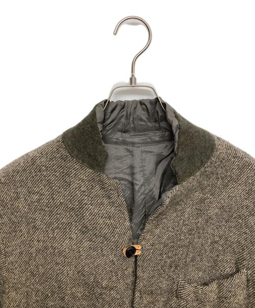 KOLOR（カラー）KOLOR (カラー) スタンドカラーウールチェスターコート グレー サイズ:1の古着・服飾アイテム