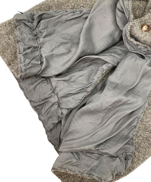 KOLOR（カラー）KOLOR (カラー) スタンドカラーウールチェスターコート グレー サイズ:1の古着・服飾アイテム