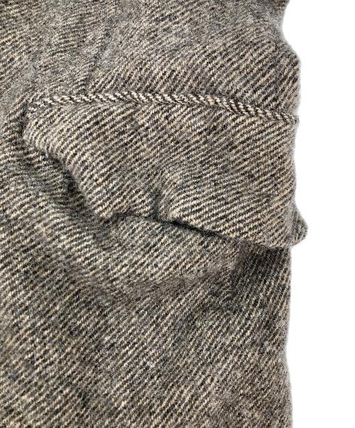KOLOR（カラー）KOLOR (カラー) スタンドカラーウールチェスターコート グレー サイズ:1の古着・服飾アイテム