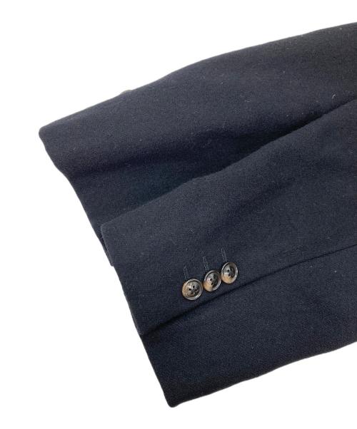 BLACK COMME des GARCONS（ブラックコムデギャルソン）BLACK COMME des GARCONS (ブラックコムデギャルソン) 燕尾テーラードジャケット ブラック サイズ:Mの古着・服飾アイテム