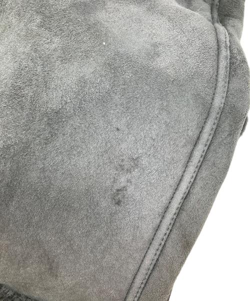 TEODEM（テオデム）TEODEM (テオデム) リアルムートンジャケット グレー サイズ:Lの古着・服飾アイテム