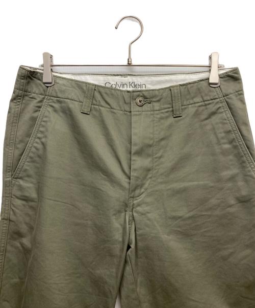 Calvin Klein（カルバンクライン）Calvin Klein (カルバンクライン) チノパン グリーン サイズ:W32の古着・服飾アイテム